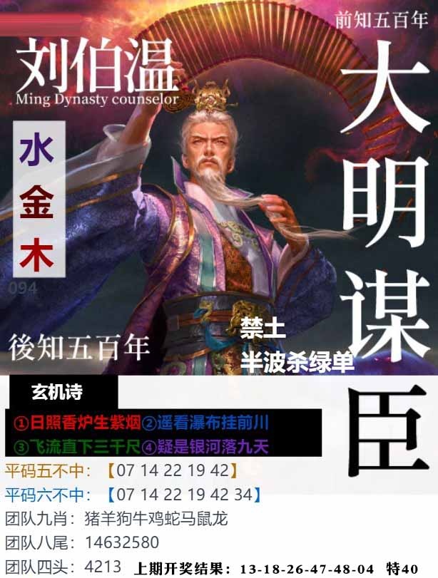 094期大明谋臣[图]